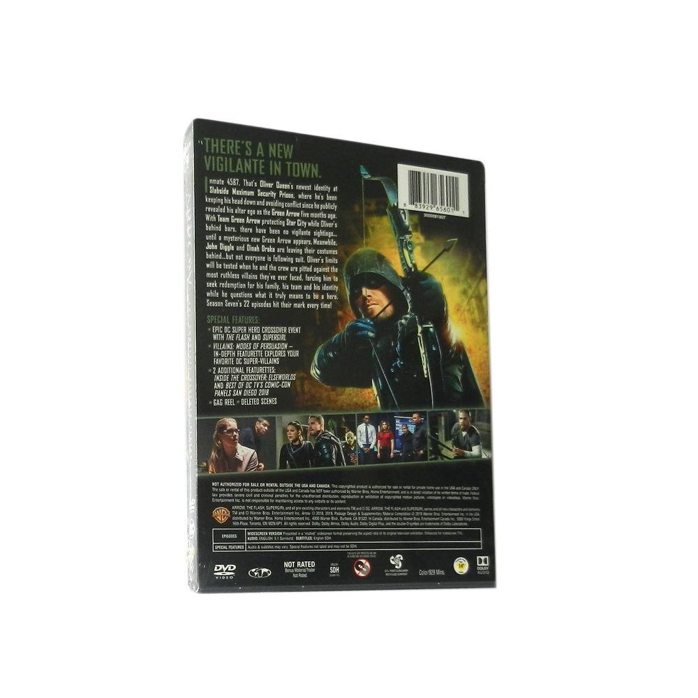 Arrow Season 8 DVD Box Set - Click Image to Close
